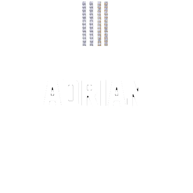 Custom Letters Baguette Two Layer Necklace sold by The GUU Shop