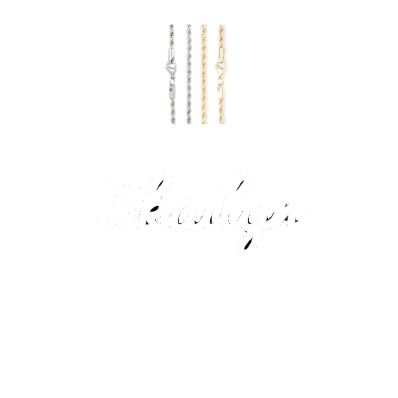 Script Custom Letter Necklace sold by The GUU Shop