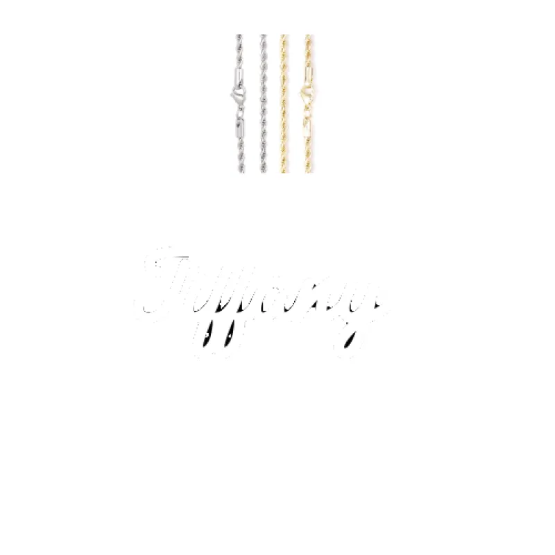 Script Custom Letter Necklace sold by The GUU Shop