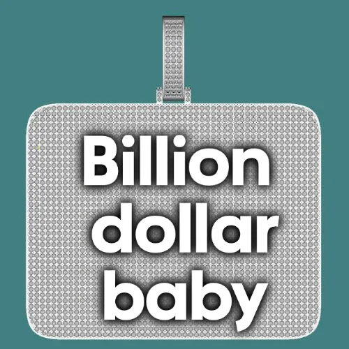 CUSTOM LETTER NECKLACE 3D BIG SQUARE sold by The GUU Shop