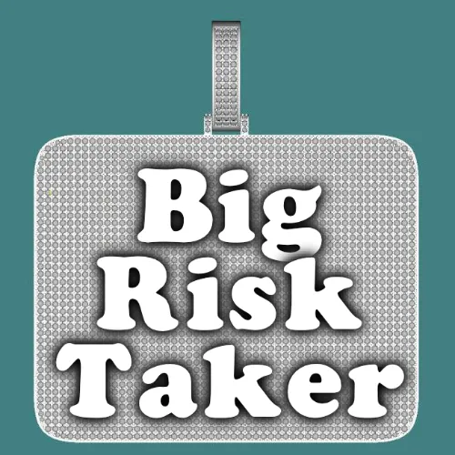 CUSTOM LETTER NECKLACE 3D BIG SQUARE sold by The GUU Shop