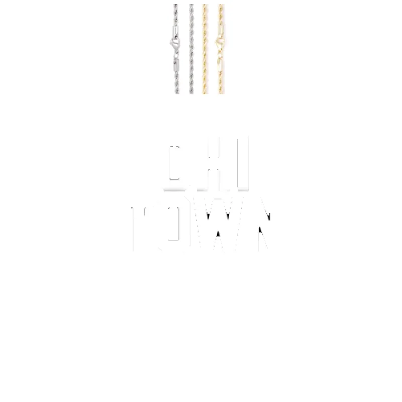 Custom Letters Baguette Two Layer Necklace sold by The GUU Shop