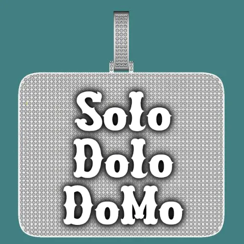 CUSTOM LETTER NECKLACE 3D BIG SQUARE sold by The GUU Shop