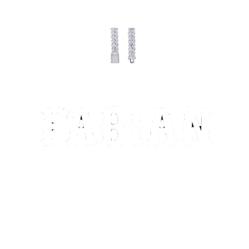 Custom Letters Freibeuter Font Necklace sold by The GUU Shop