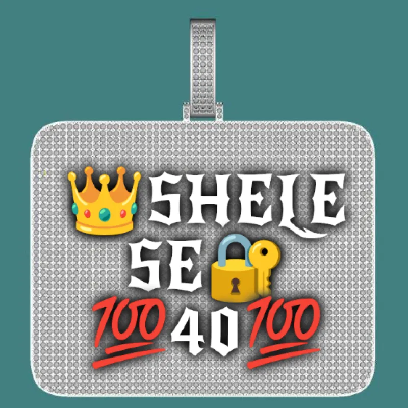 CUSTOM LETTER NECKLACE 3D BIG SQUARE sold by The GUU Shop