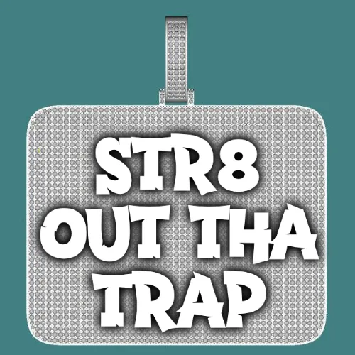 CUSTOM LETTER NECKLACE 3D BIG SQUARE sold by The GUU Shop