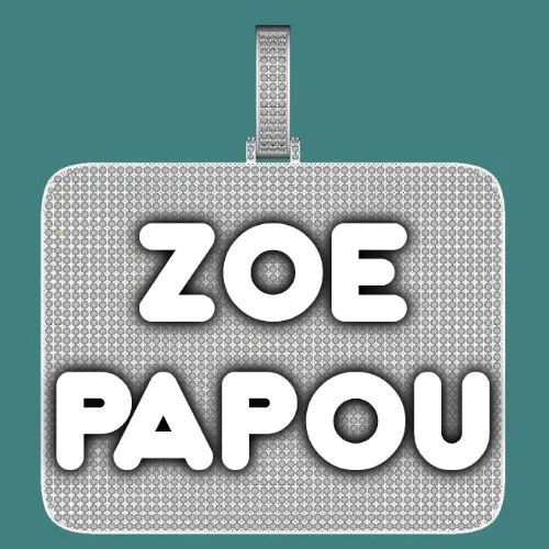 CUSTOM LETTER NECKLACE 3D BIG SQUARE sold by The GUU Shop