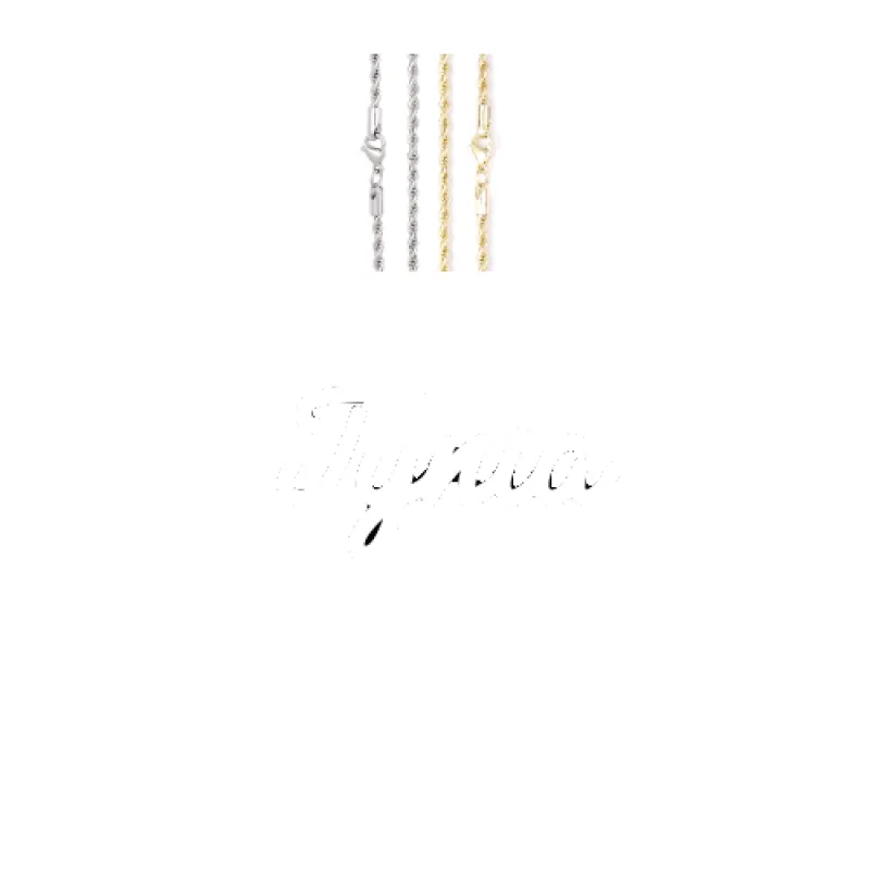 Script Custom Letter Necklace sold by The GUU Shop