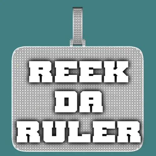 CUSTOM LETTER NECKLACE 3D BIG SQUARE sold by The GUU Shop