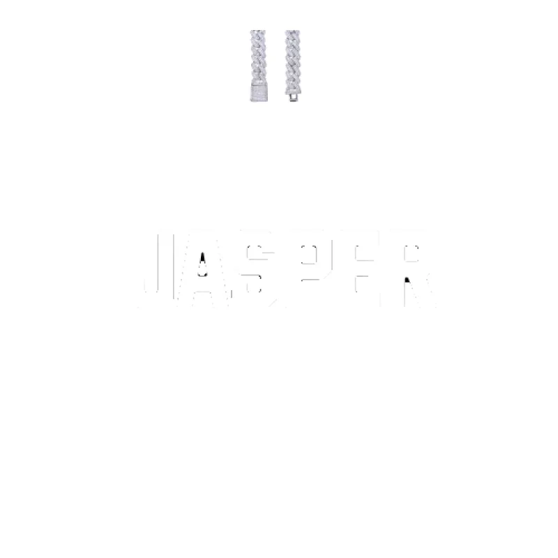 Custom Letters Baguette Two Layer Necklace made by The GUU Shop