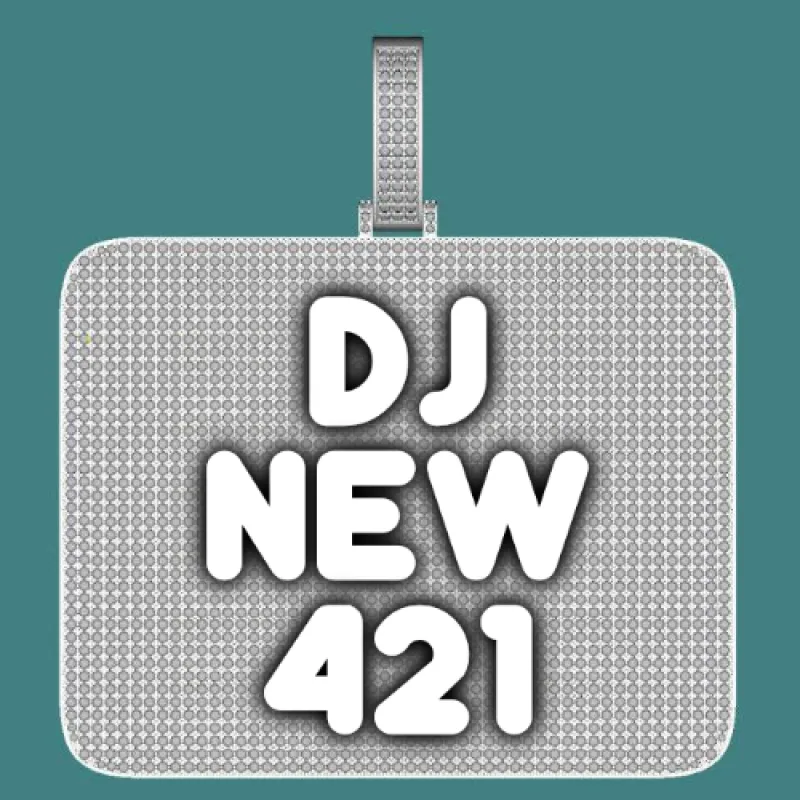 CUSTOM LETTER NECKLACE 3D BIG SQUARE made by The GUU Shop