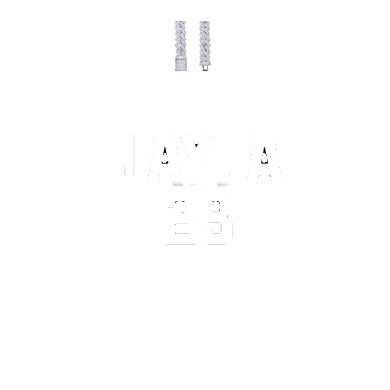 Custom Letters Baguette Two Layer Necklace made by The GUU Shop