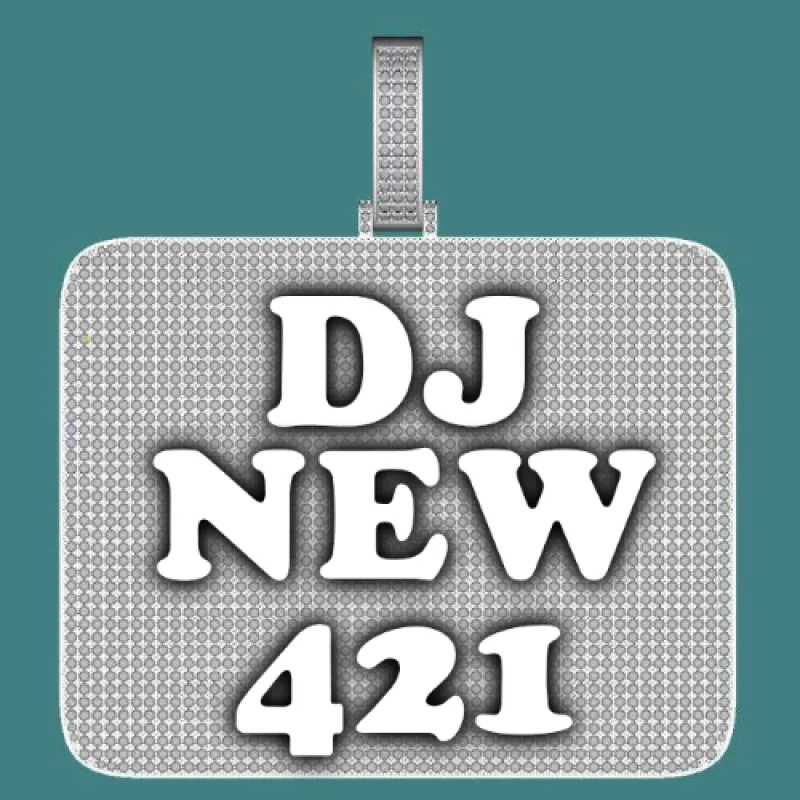 CUSTOM LETTER NECKLACE 3D BIG SQUARE made by The GUU Shop