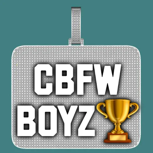 CUSTOM LETTER NECKLACE 3D BIG SQUARE sold by The GUU Shop