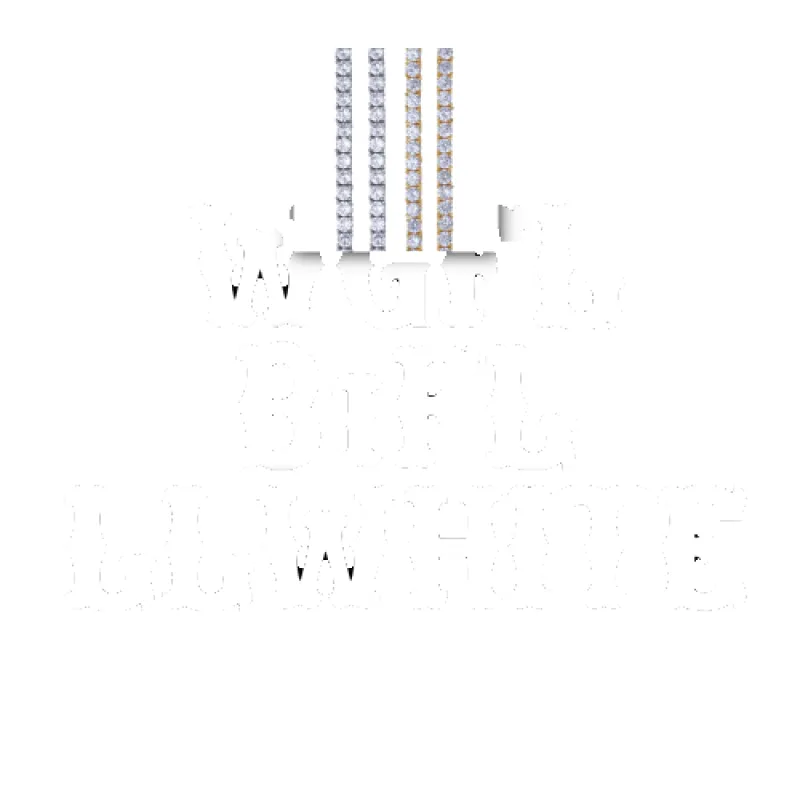 Custom Letters Freibeuter Font Necklace sold by The GUU Shop