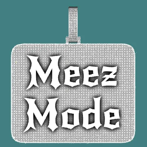 CUSTOM LETTER NECKLACE 3D BIG SQUARE sold by The GUU Shop