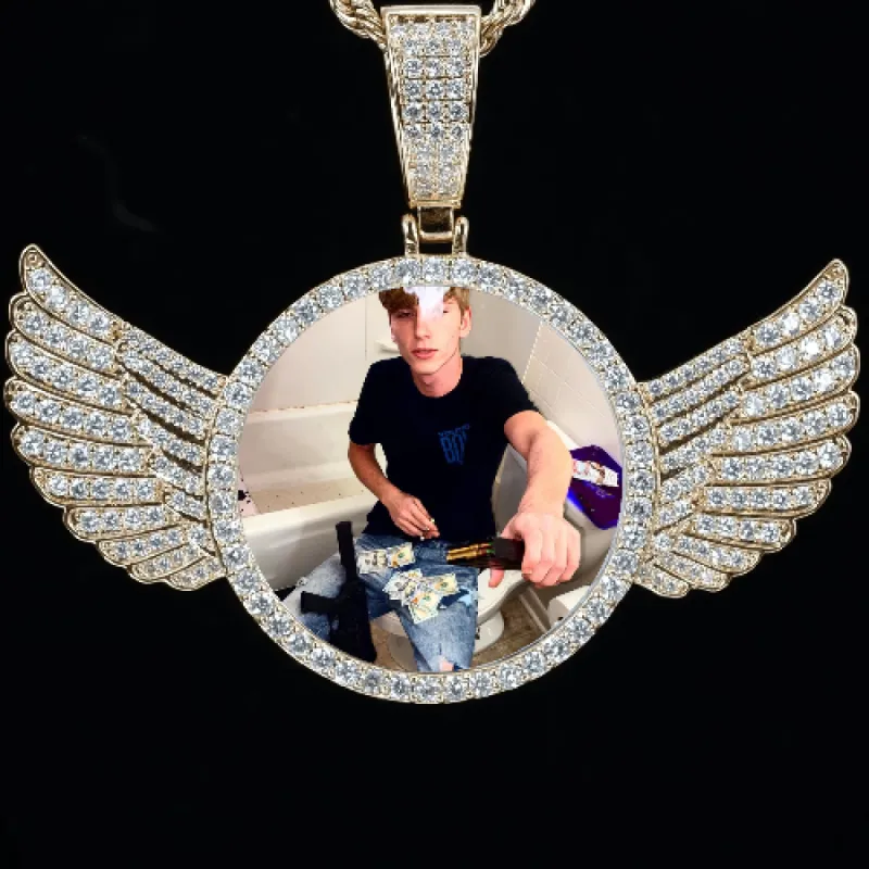 CUSTOM PICTURE PENDANT STYLE-4 sold by The GUU Shop