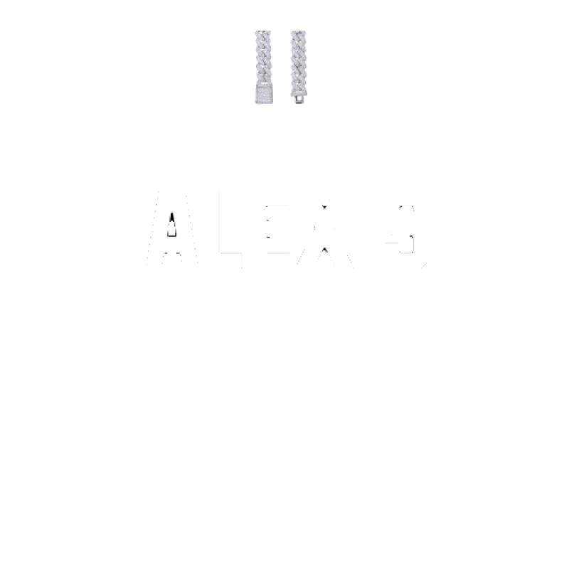 Custom Letters Baguette Two Layer Necklace sold by The GUU Shop