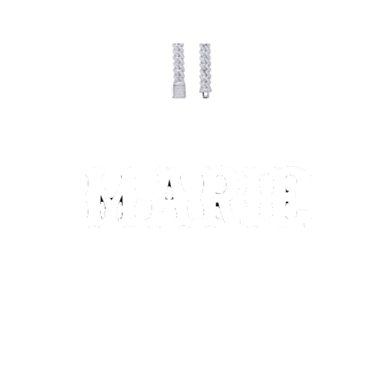 Custom Letters Freibeuter Font Necklace sold by The GUU Shop