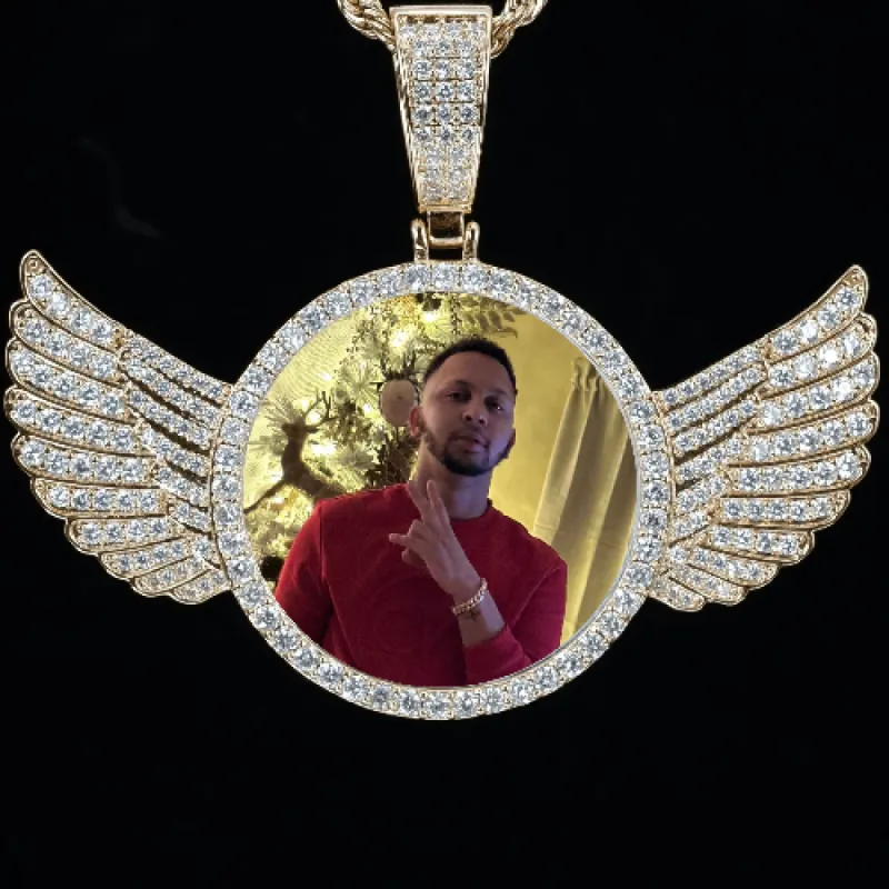 CUSTOM PICTURE PENDANT STYLE-4 sold by The GUU Shop