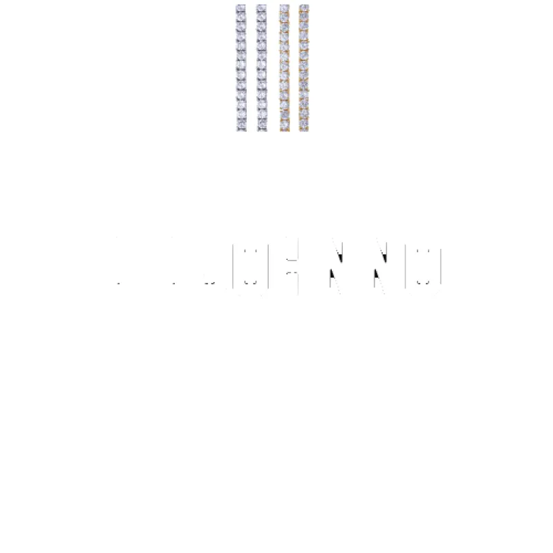 Custom Letters Baguette Two Layer Necklace sold by The GUU Shop