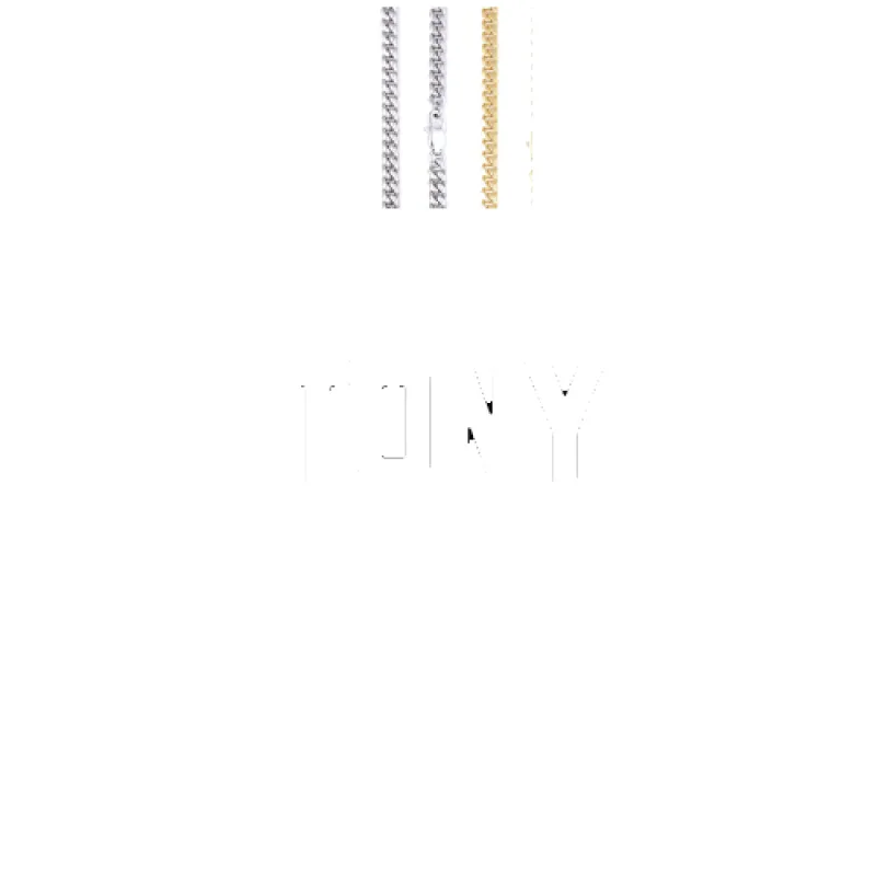 Custom Letters Baguette Two Layer Necklace made by The GUU Shop