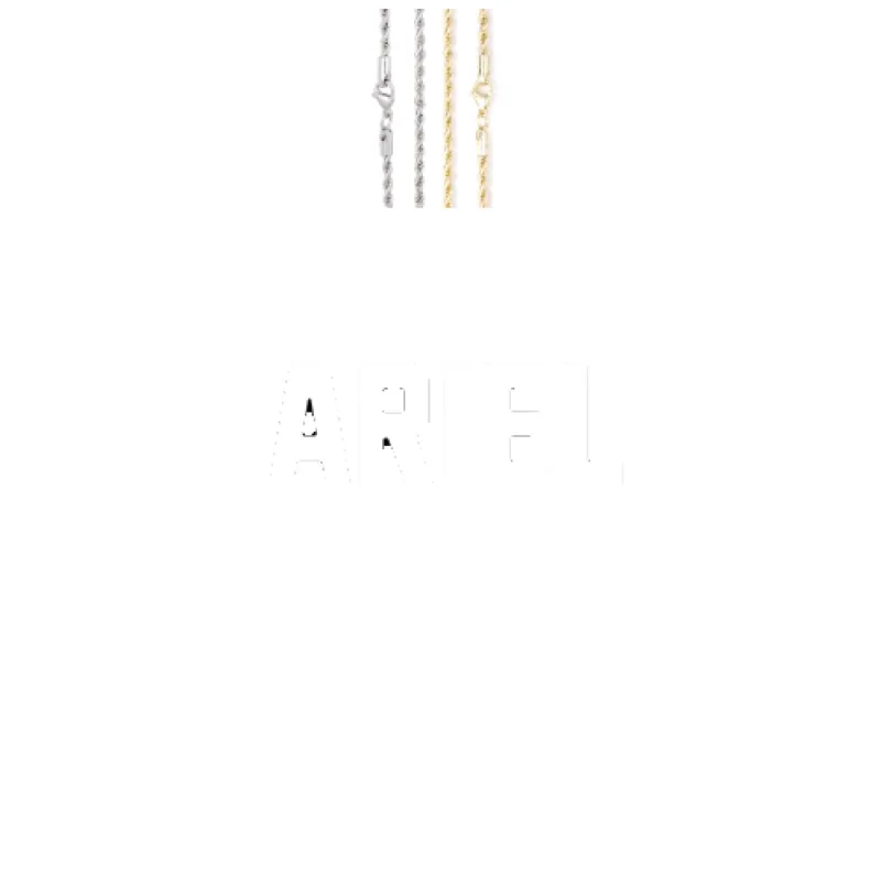 Custom Letters Baguette Two Layer Necklace sold by The GUU Shop