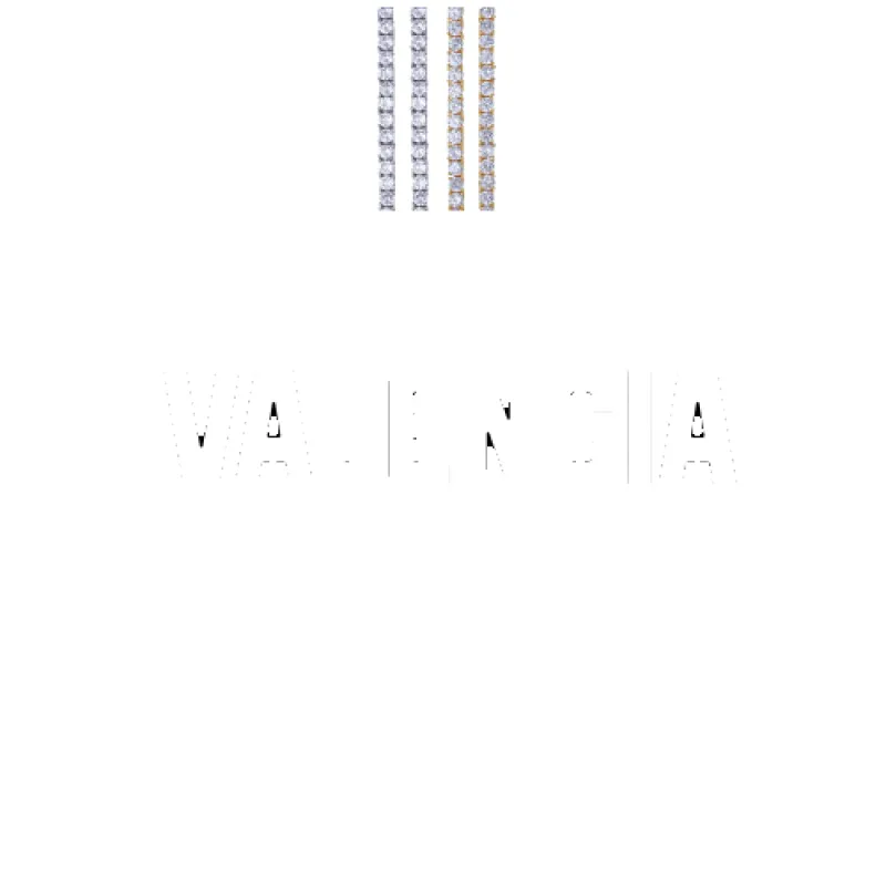 Custom Letters Baguette Two Layer Necklace made by The GUU Shop