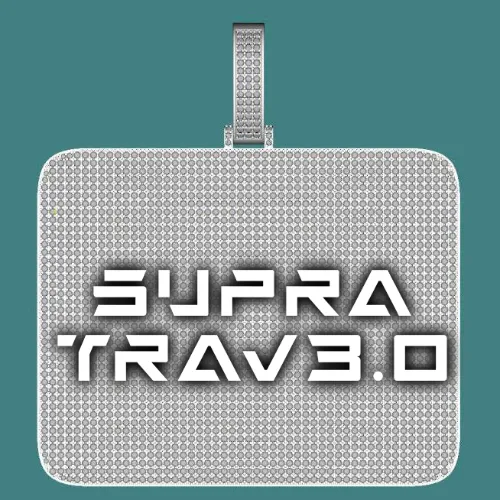 CUSTOM LETTER NECKLACE 3D BIG SQUARE sold by The GUU Shop