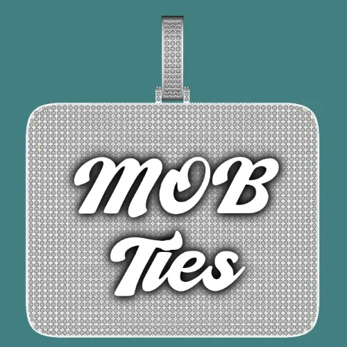 CUSTOM LETTER NECKLACE 3D BIG SQUARE sold by The GUU Shop