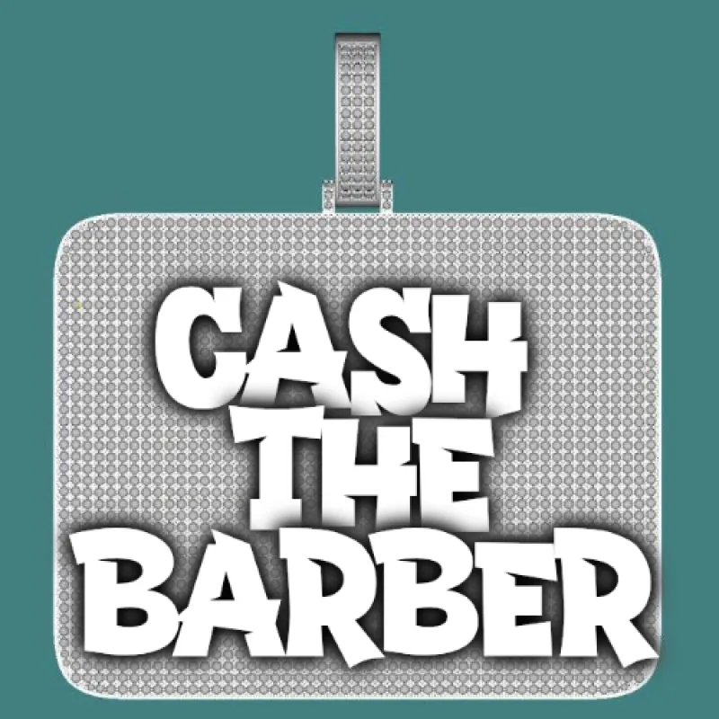 CUSTOM LETTER NECKLACE 3D BIG SQUARE sold by The GUU Shop