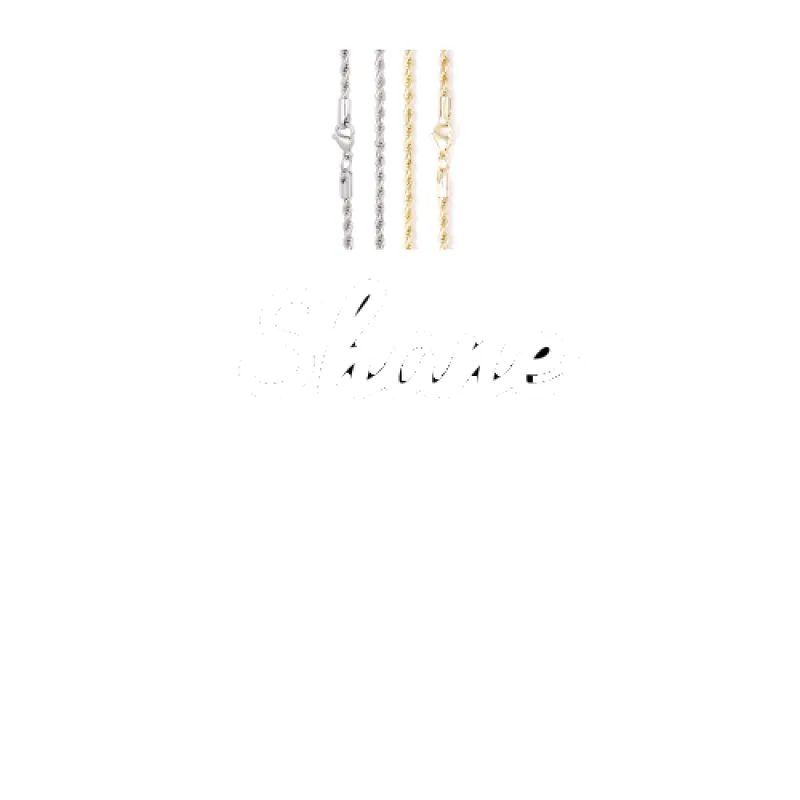 Script Custom Letter Necklace sold by The GUU Shop