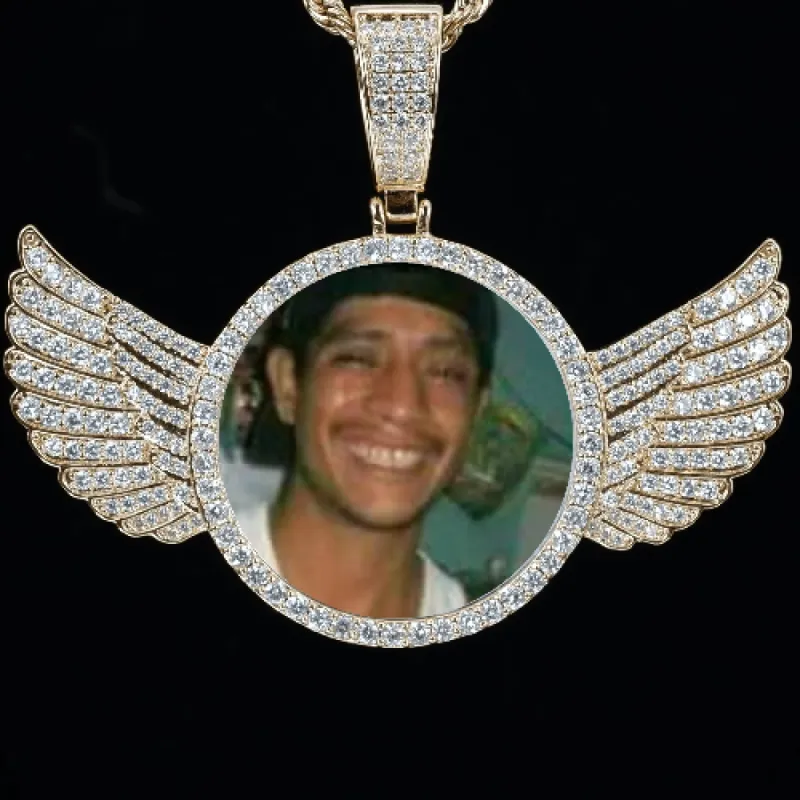 CUSTOM PICTURE PENDANT STYLE-4 sold by The GUU Shop