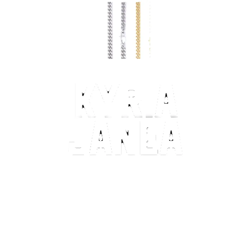 Custom Letters Baguette Two Layer Necklace made by The GUU Shop