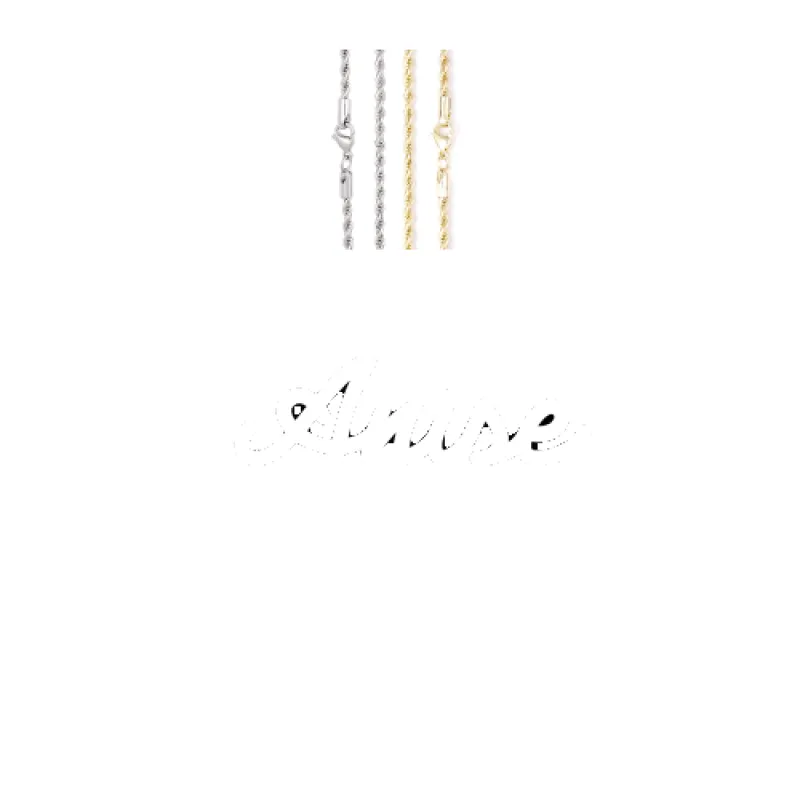 Script Custom Letter Necklace sold by The GUU Shop