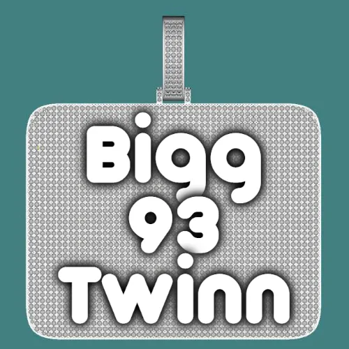 CUSTOM LETTER NECKLACE 3D BIG SQUARE sold by The GUU Shop