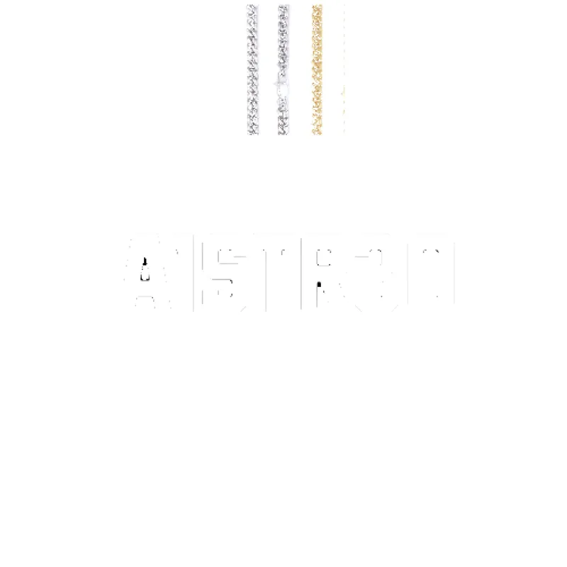 Custom Letters Baguette Two Layer Necklace made by The GUU Shop