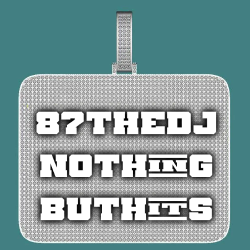 CUSTOM LETTER NECKLACE 3D BIG SQUARE sold by The GUU Shop