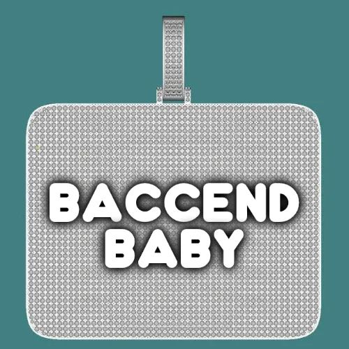 CUSTOM LETTER NECKLACE 3D BIG SQUARE sold by The GUU Shop