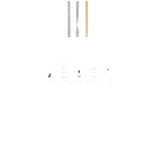 Custom Letters Baguette Two Layer Necklace sold by The GUU Shop