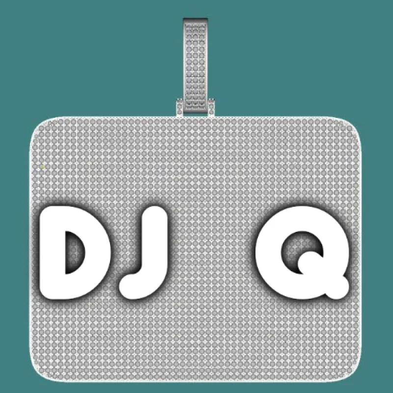 CUSTOM LETTER NECKLACE 3D BIG SQUARE sold by The GUU Shop