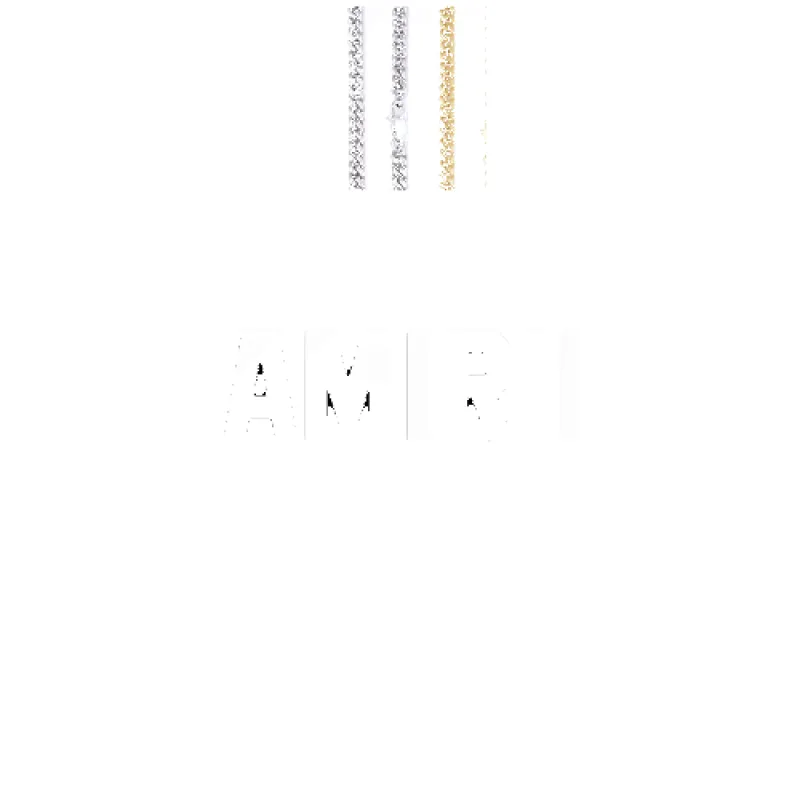 Custom Letters Baguette Two Layer Necklace made by The GUU Shop