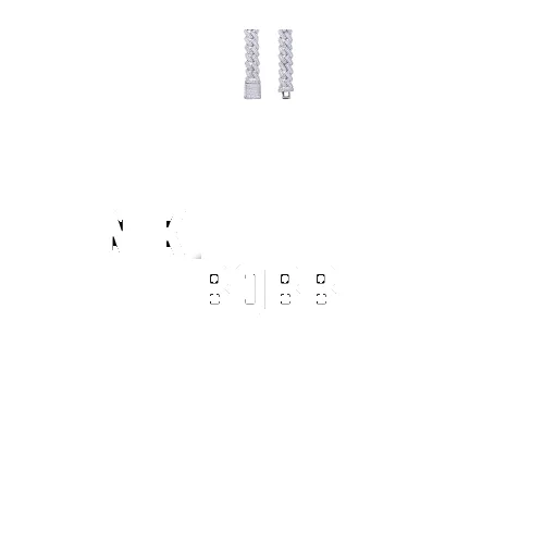 Custom Letters Baguette Two Layer Necklace sold by The GUU Shop