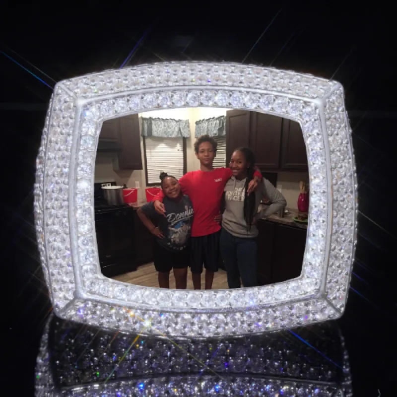 3D CUSTOM PICTURE ICED RING sold by The GUU Shop