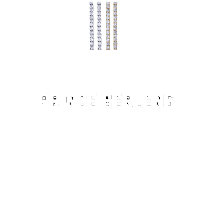 Custom Letters Baguette Two Layer Necklace sold by The GUU Shop