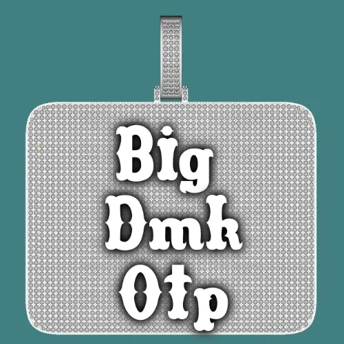 CUSTOM LETTER NECKLACE 3D BIG SQUARE sold by The GUU Shop