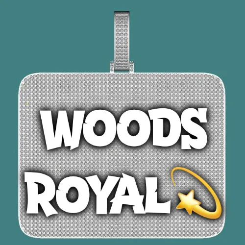 CUSTOM LETTER NECKLACE 3D BIG SQUARE sold by The GUU Shop