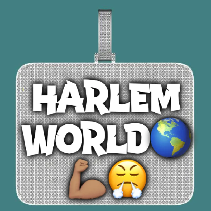 CUSTOM LETTER NECKLACE 3D BIG SQUARE sold by The GUU Shop