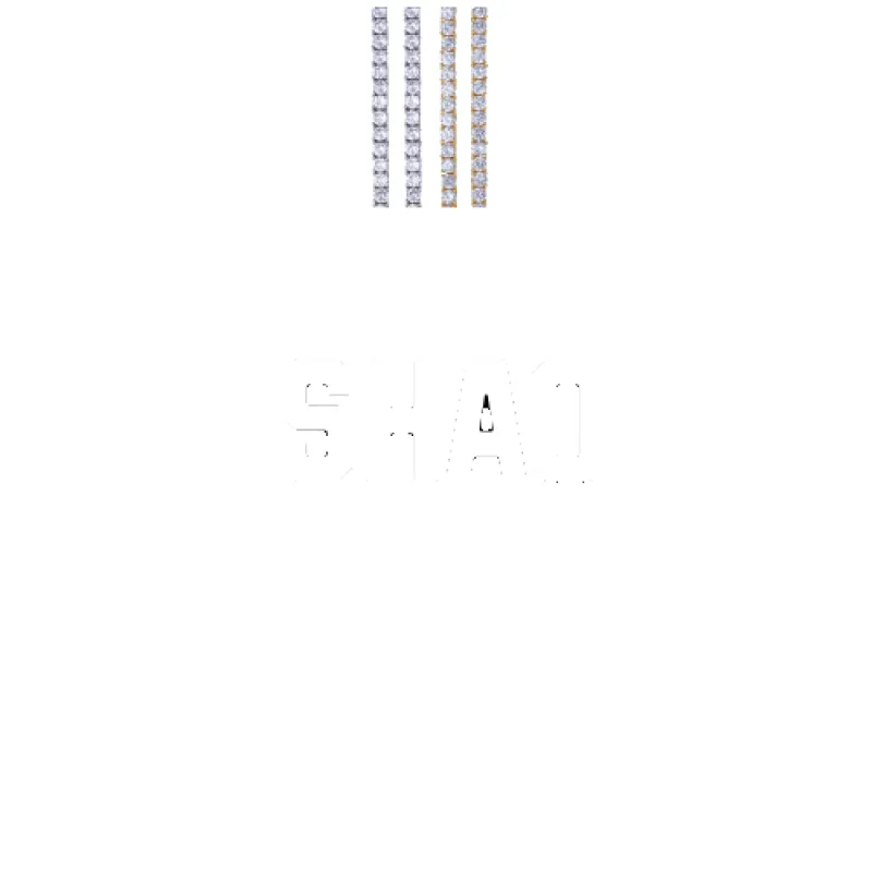 Custom Letters Baguette Two Layer Necklace sold by The GUU Shop