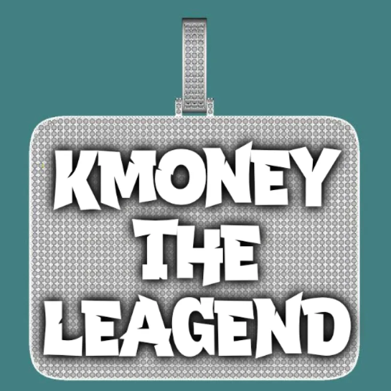 CUSTOM LETTER NECKLACE 3D BIG SQUARE sold by The GUU Shop